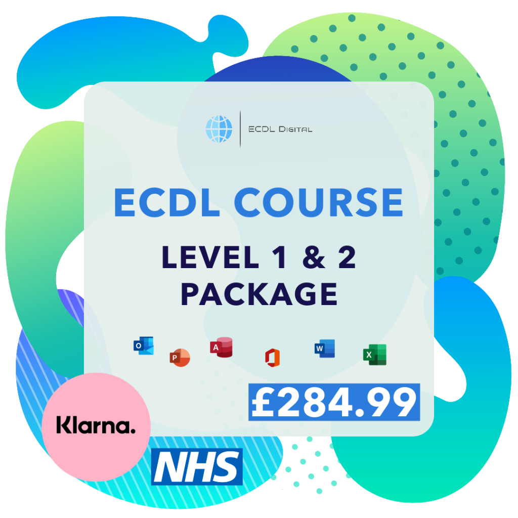 ecdl course microsoft office skills online level 1 2